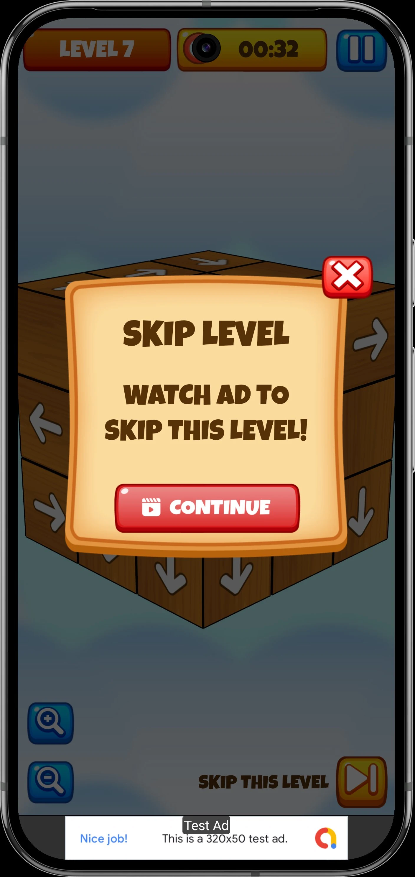 Arrow Blocks Challenge screenshot