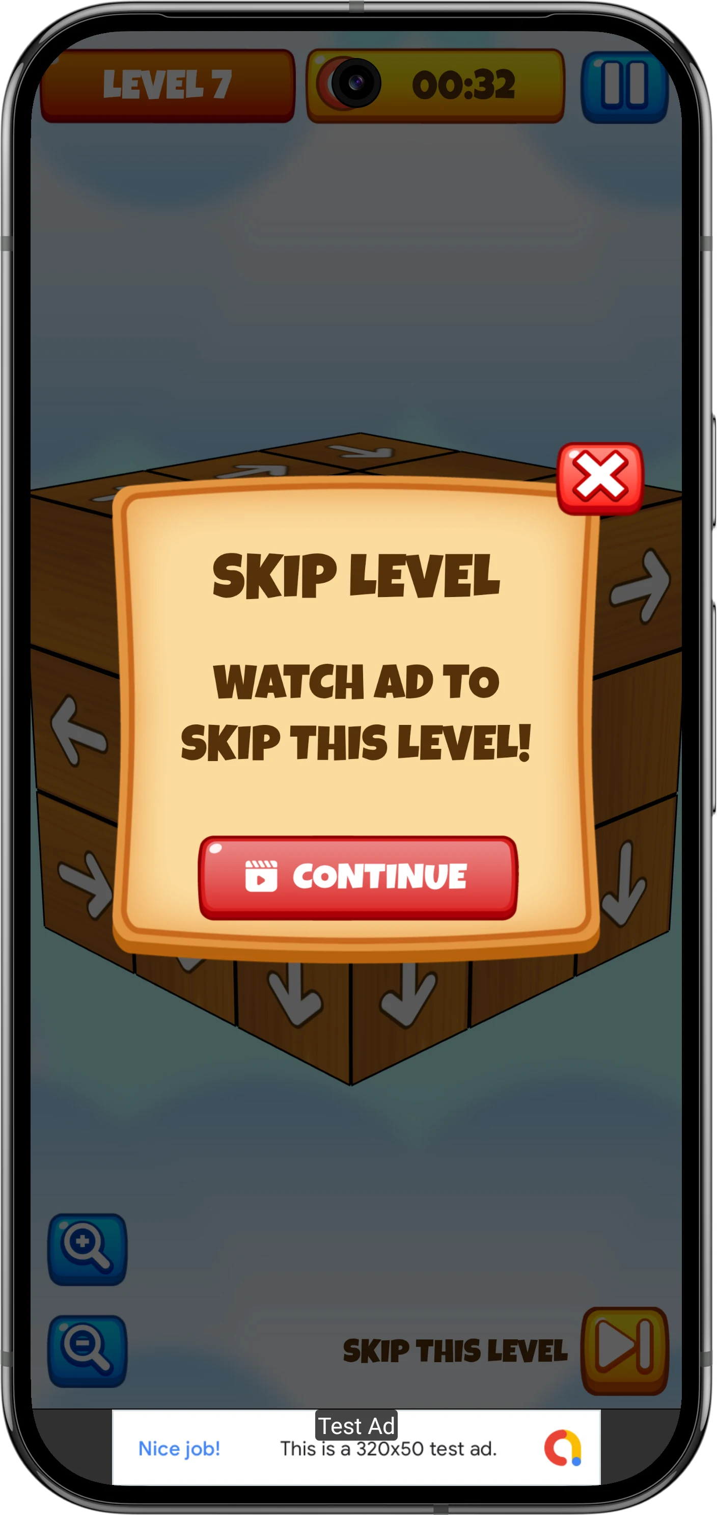 Arrow Blocks Challenge screenshot