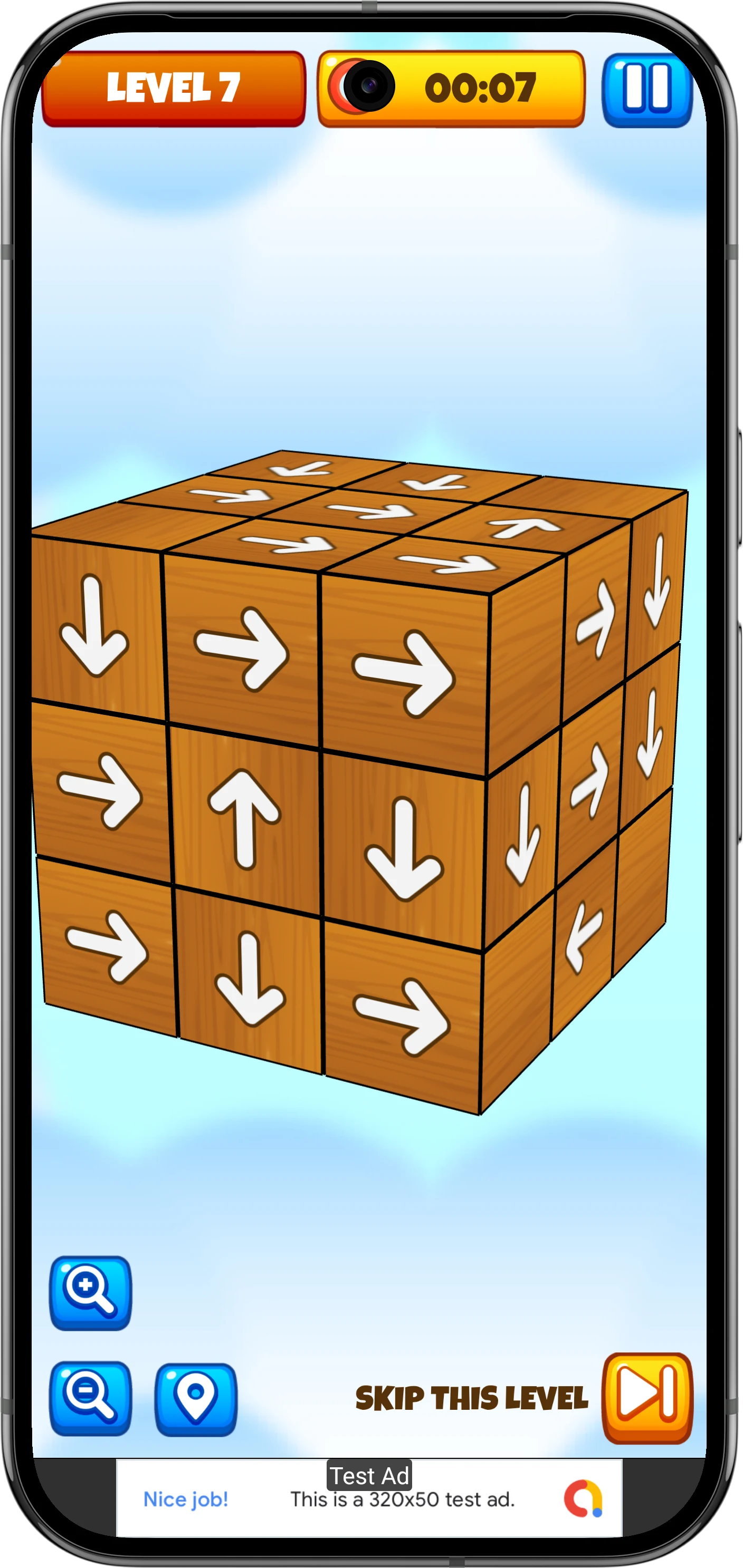 Arrow Blocks Challenge screenshot