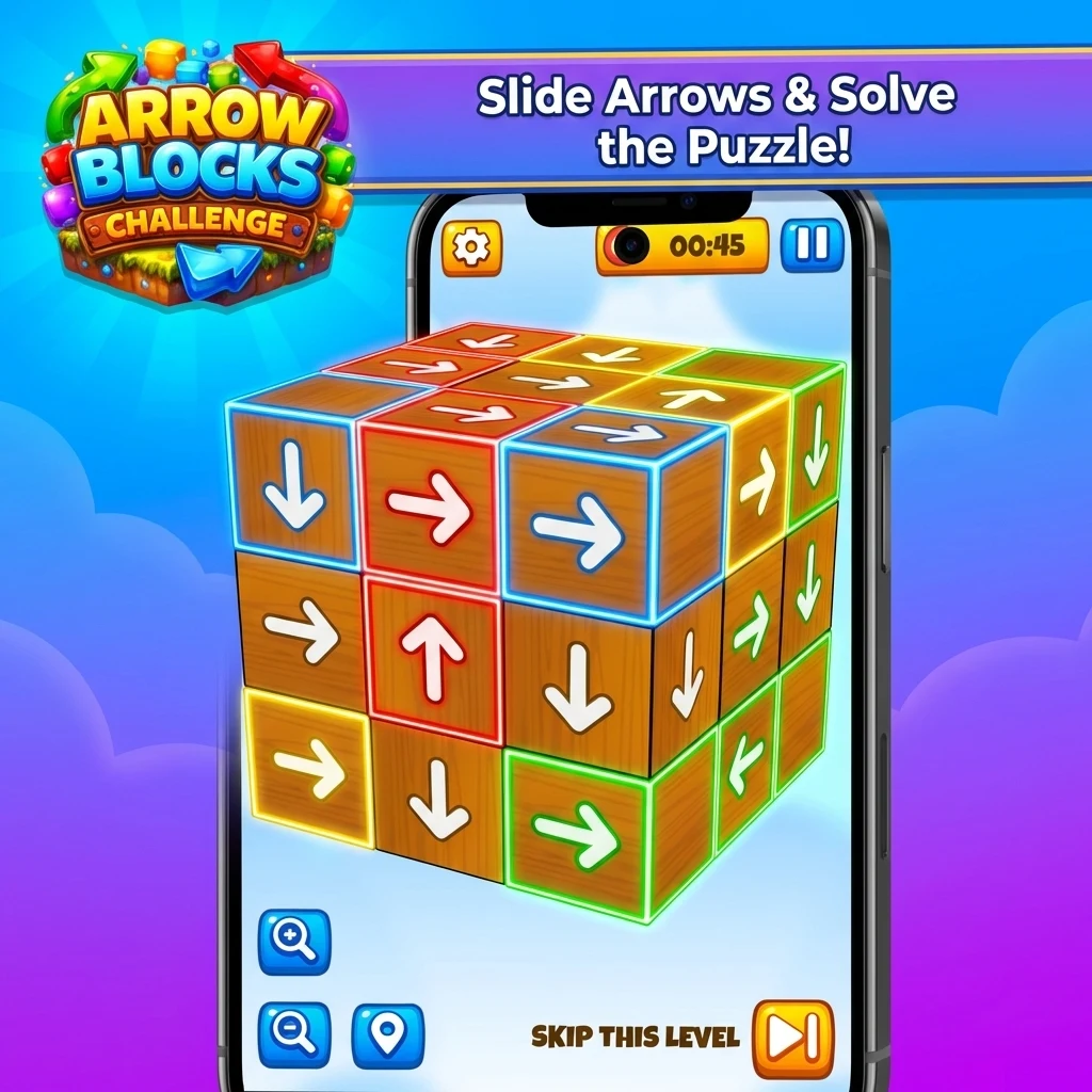 Arrow Blocks Challenge screenshot